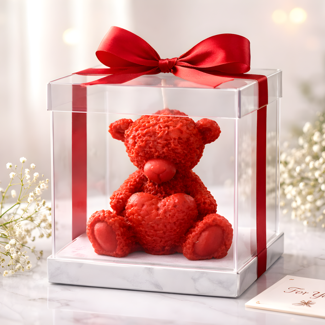 Teddy Love Candle