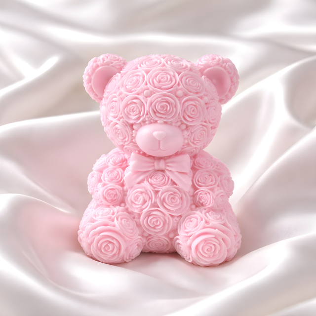 Teddy Candle