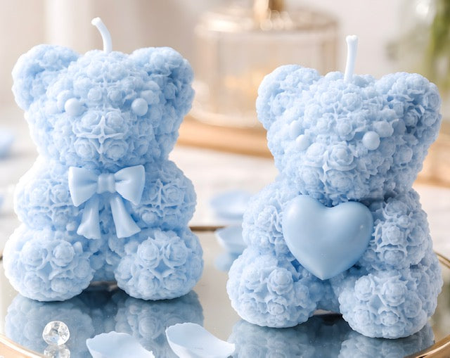 Teddy Wax Candles
