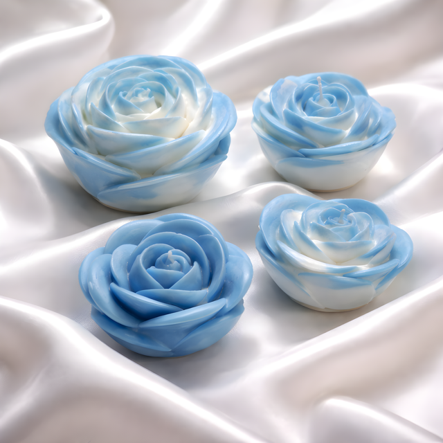 Rose Wax Candles