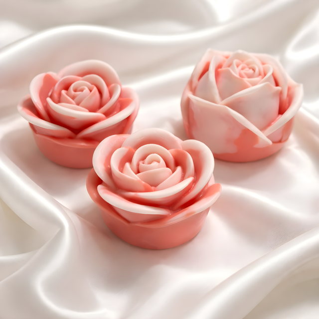 Rose Wax Candles