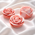 Two-Tone Rose Wax Candles