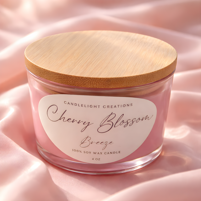 Cherry Blossom Breeze - 4oz candle